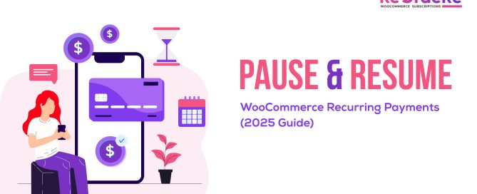 how to pause and resume woocommerce recurring payments